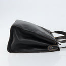 LOEWE Tote Bag Leather Black Gold Auth ep11694-3
