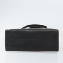 LOEWE Tote Bag Leather Black Gold Auth ep11694-5