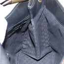 GUCCI Shoulder Bag Leather Black Gold 110177 Auth ep11697-18