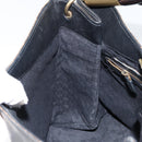 GUCCI Shoulder Bag Leather Black Gold 110177 Auth ep11697-19