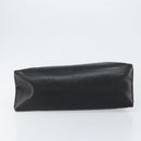 GUCCI Shoulder Bag Leather Black Gold 110177 Auth ep11697-5