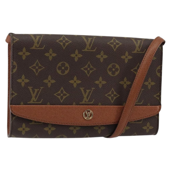 LOUIS VUITTON Monogram Bordeaux 24 Shoulder Bag M51798 LV Auth ep11698