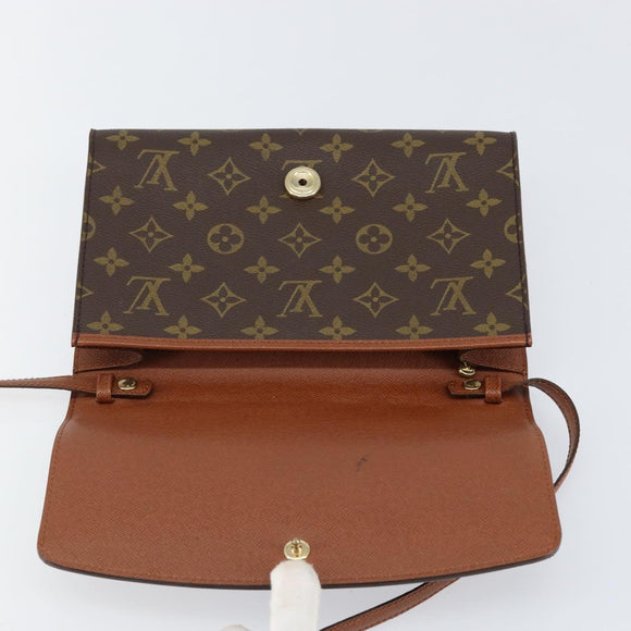 LOUIS VUITTON Monogram Bordeaux 24 Shoulder Bag M51798 LV Auth ep11698