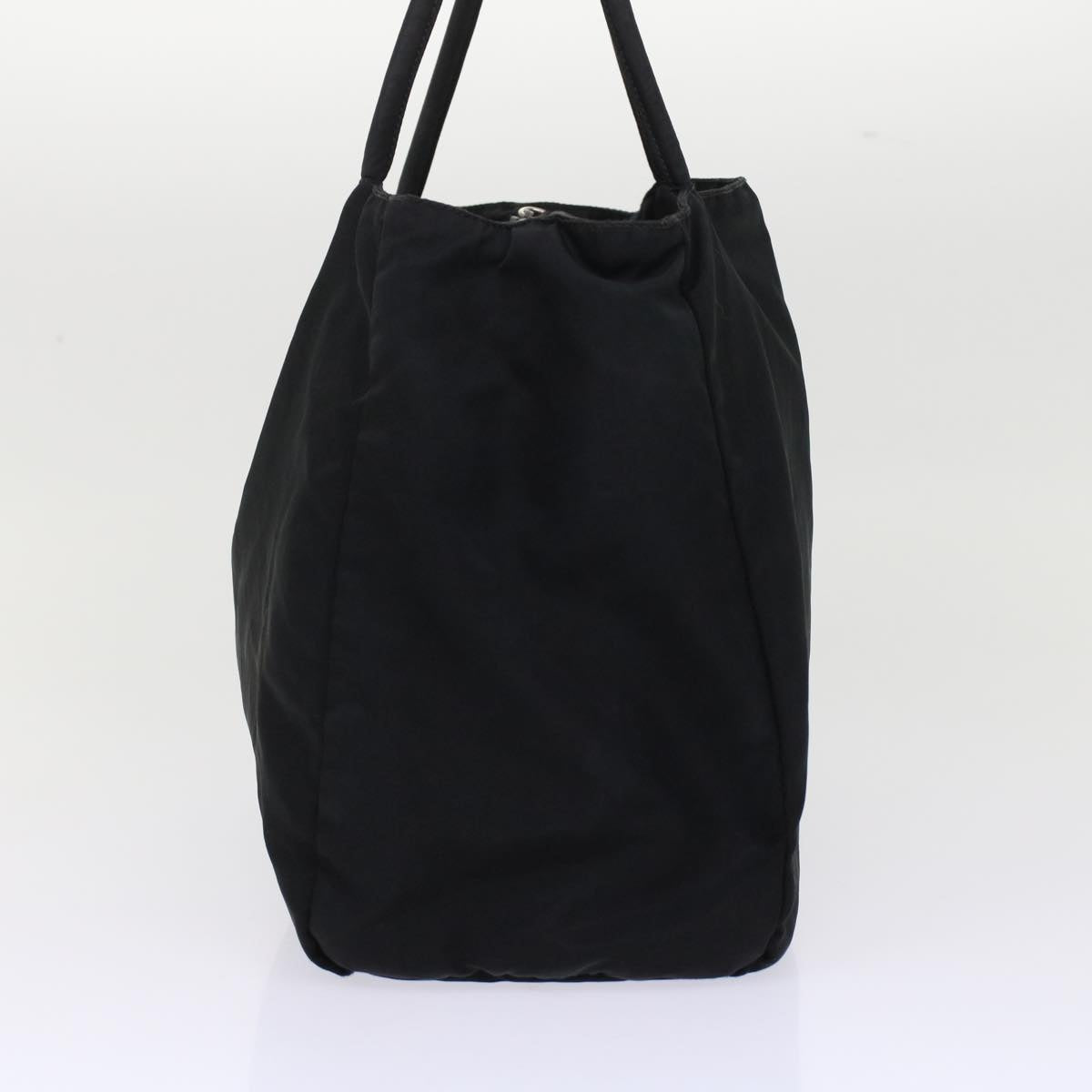 PRADA Hand Bag Nylon Black Auth ep1170