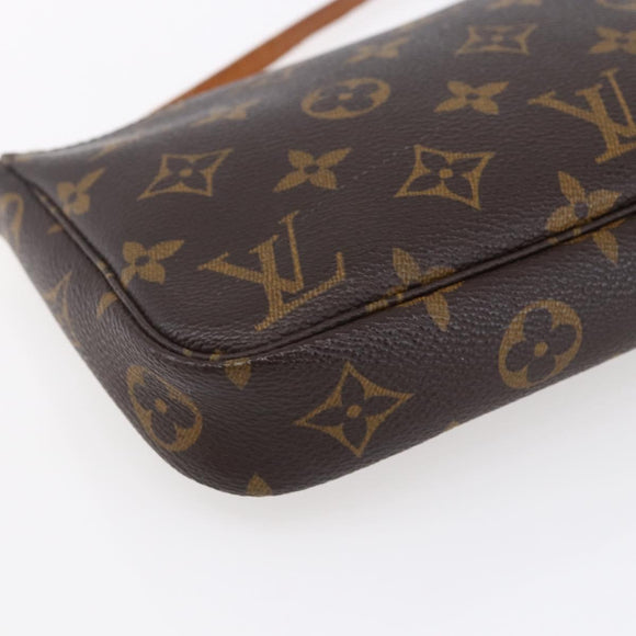 LOUIS VUITTON Monogram Pochette Accessoires Pouch M51980 LV Auth ep11703