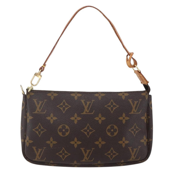 LOUIS VUITTON Monogram Pochette Accessoires Pouch M51980 LV Auth ep11703