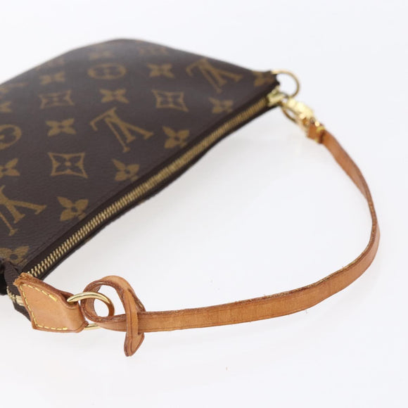 LOUIS VUITTON Monogram Pochette Accessoires Pouch M51980 LV Auth ep11703