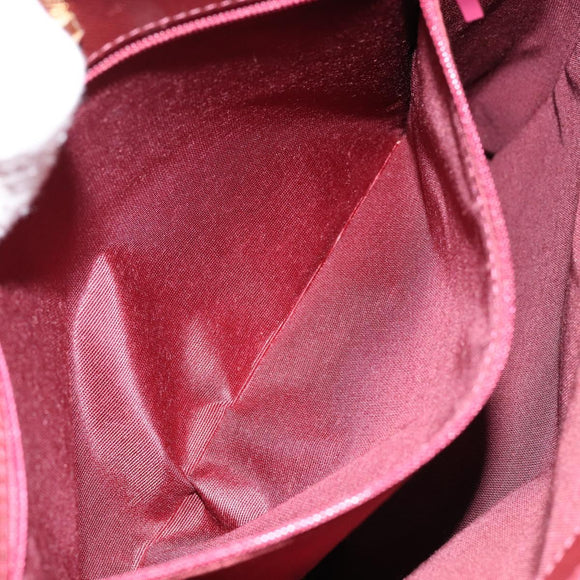 BURBERRY Nova Check Tote Bag Canvas Leather Beige Gold Auth ep11704