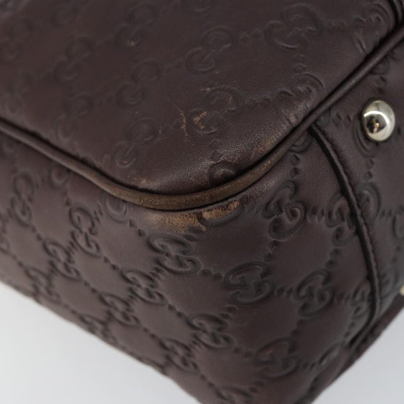 GUCCI GG Canvas Guccissima Miss GG Tote Bag Brown Gold 232957 Auth ep11705