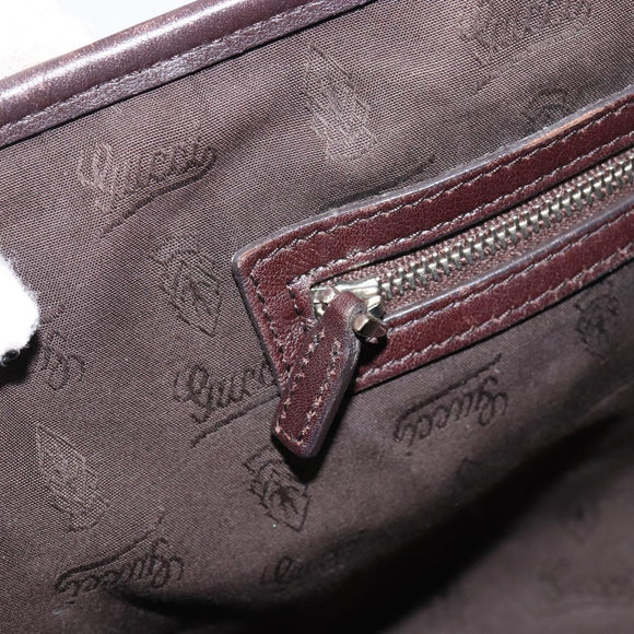 GUCCI GG Canvas Guccissima Miss GG Tote Bag Brown Gold 232957 Auth ep11705