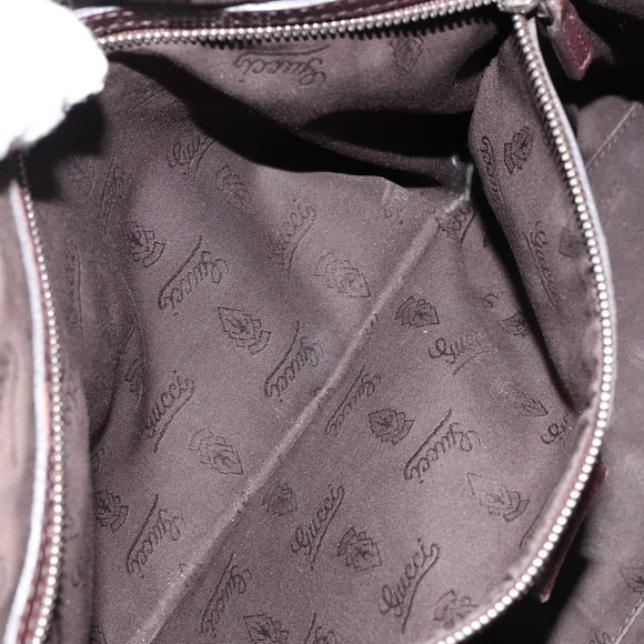 GUCCI GG Canvas Guccissima Miss GG Tote Bag Brown Gold 232957 Auth ep11705