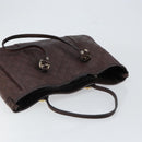 GUCCI GG Canvas Guccissima Miss GG Tote Bag Brown Gold 232957 Auth ep11705-6