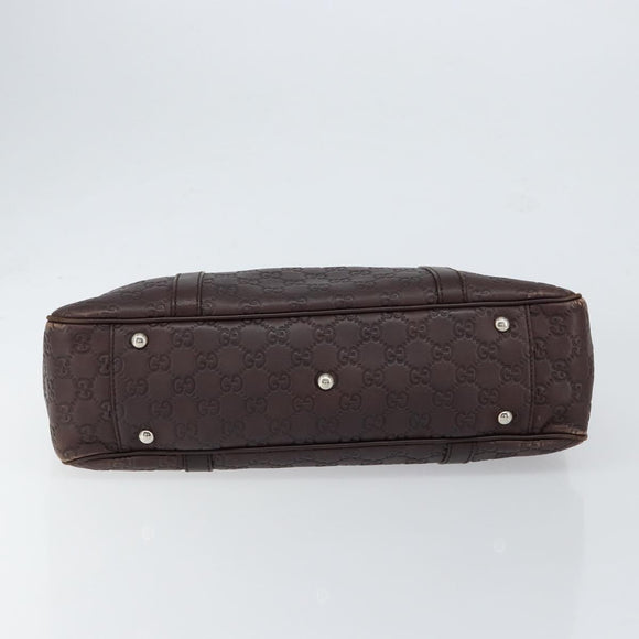 GUCCI GG Canvas Guccissima Miss GG Tote Bag Brown Gold 232957 Auth ep11705