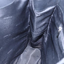 LOEWE Anagram Tote Bag PVC Leather Black Silver Auth ep11707-20