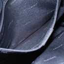 LOEWE Anagram Tote Bag PVC Leather Black Silver Auth ep11707-11