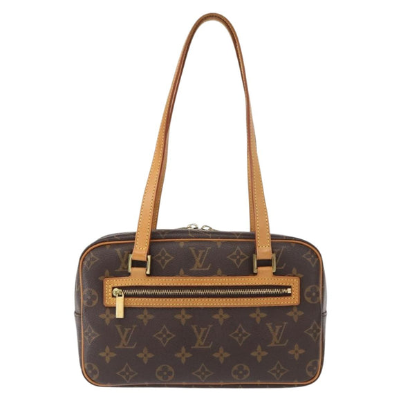 LOUIS VUITTON Monogram Cite MM Hand Bag M51182 LV Auth ep11712A