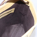 GUCCI GG Canvas New Jackie Shoulder Bag Beige Gold 110291 Auth ep11720-19