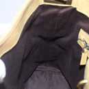 GUCCI GG Canvas New Jackie Shoulder Bag Beige Gold 110291 Auth ep11720-20