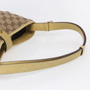 GUCCI GG Canvas New Jackie Shoulder Bag Beige Gold 110291 Auth ep11720-7