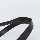 CELINE Macadam Canvas Tote Bag PVC Leather Black Gold Auth ep11721-8