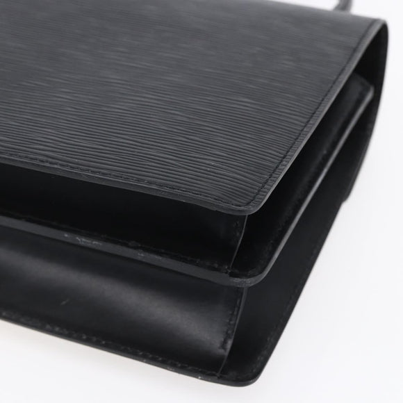 LOUIS VUITTON Epi Concorde Hand Bag Black M52132 LV Auth ep11722