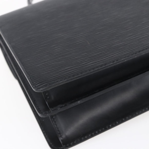 LOUIS VUITTON Epi Concorde Hand Bag Black M52132 LV Auth ep11722