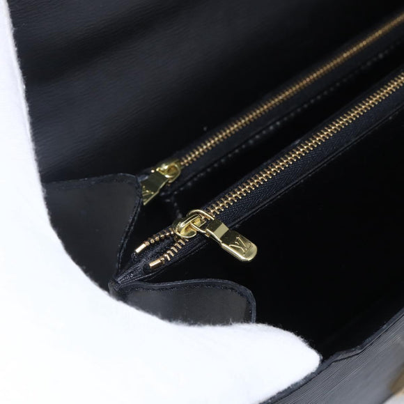 LOUIS VUITTON Epi Concorde Hand Bag Black M52132 LV Auth ep11722