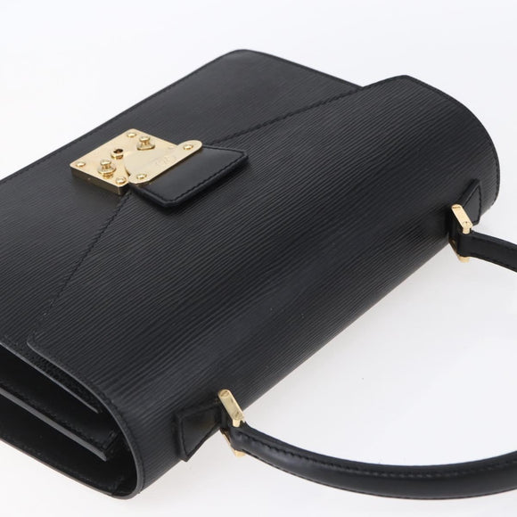 LOUIS VUITTON Epi Concorde Hand Bag Black M52132 LV Auth ep11722