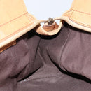 GUCCI Interlocking Hand Bag Leather Brown Gold 121551 Auth ep11723-18