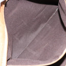 GUCCI Interlocking Hand Bag Leather Brown Gold 121551 Auth ep11723-21