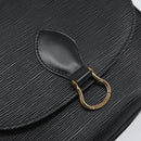 LOUIS VUITTON Epi Saint Cloud GM Shoulder Bag Black Noir M52192 LV Auth ep11725-18