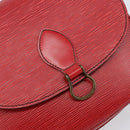 LOUIS VUITTON Epi Saint Cloud GM Shoulder Bag Red M52197 LV Auth ep11726-18