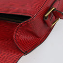 LOUIS VUITTON Epi Saint Cloud GM Shoulder Bag Red M52197 LV Auth ep11726-20