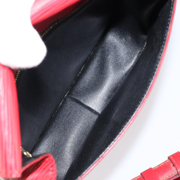 LOUIS VUITTON Epi Saint Cloud GM Shoulder Bag Red M52197 LV Auth ep11726