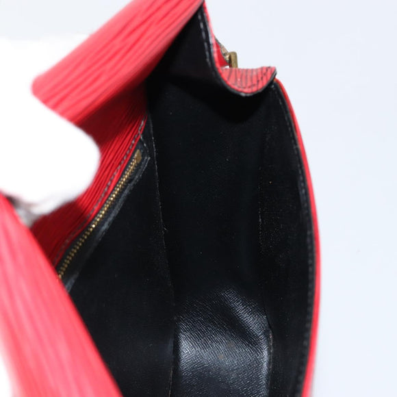 LOUIS VUITTON Epi Saint Cloud GM Shoulder Bag Red M52197 LV Auth ep11726