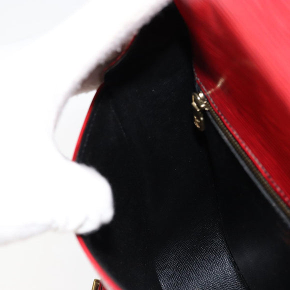 LOUIS VUITTON Epi Saint Cloud GM Shoulder Bag Red M52197 LV Auth ep11726