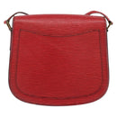 LOUIS VUITTON Epi Saint Cloud GM Shoulder Bag Red M52197 LV Auth ep11726-2