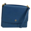 LOUIS VUITTON Epi Grenel Shoulder Bag Blue M52362 LV Auth ep11728-1