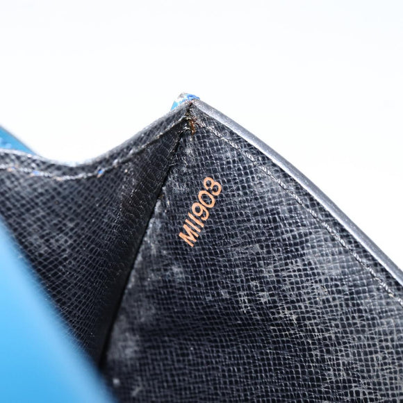 LOUIS VUITTON Epi Grenel Shoulder Bag Blue M52362 LV Auth ep11728