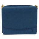LOUIS VUITTON Epi Grenel Shoulder Bag Blue M52362 LV Auth ep11728-2