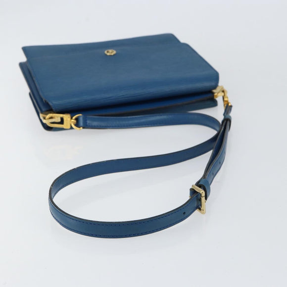 LOUIS VUITTON Epi Grenel Shoulder Bag Blue M52362 LV Auth ep11728
