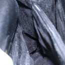 GUCCI Bamboo Hand Bag Suede Black Gold 002 2865 0260 Auth ep11733-20