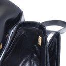 GUCCI Shoulder Bag Leather Black Gold Auth ep11734-19