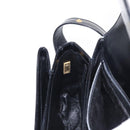 GUCCI Shoulder Bag Leather Black Gold Auth ep11734-20