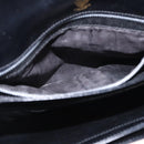 GUCCI Shoulder Bag Leather Black Gold Auth ep11734-12