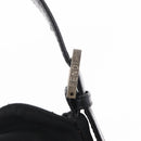 FENDI Mamma Baguette Shoulder Bag Nylon Black Silver Auth ep11735-18