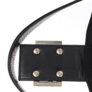 FENDI Mamma Baguette Shoulder Bag Nylon Black Silver Auth ep11735-9