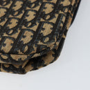 Christian Dior Trotter Canvas Shoulder Bag Navy Auth ep11736-15