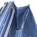 Christian Dior Trotter Canvas Shoulder Bag Navy Auth ep11736-19