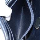 Christian Dior Trotter Canvas Shoulder Bag Navy Auth ep11736-12